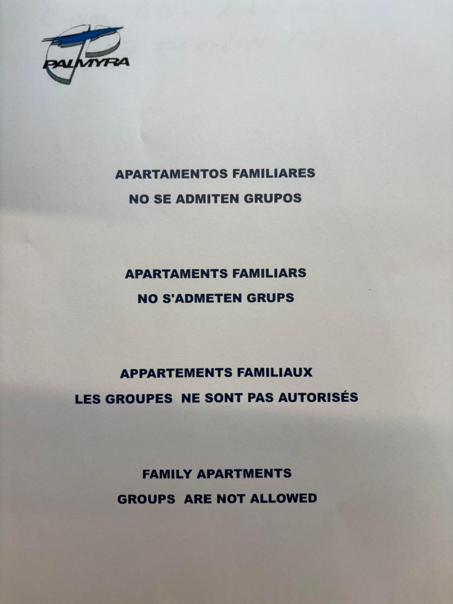 Apartamentos Cataluna Palmyra Salou Eksteriør billede